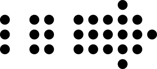 black arrow and cursor icon, symbol navigation web design button, mobile apps, interface sign