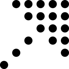 black arrow and cursor icon, symbol navigation web design button, mobile apps, interface sign