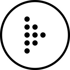 black arrow and cursor icon, symbol navigation web design button, mobile apps, interface sign