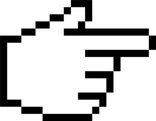 black arrow and cursor icon, symbol navigation web design button, mobile apps, interface sign