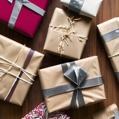 gift box with ribbon