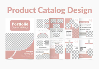 Simple catalog product Design 