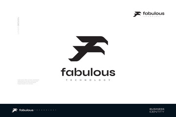 Bold and Elegant Letter F Logo Design for Business and Brand Identity