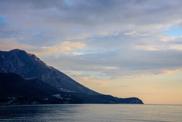 Mountains, sea and sky of Montenegro