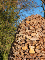 stack of firewood
