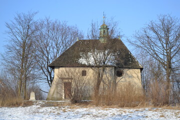 Kościół św. Benedykta w Podgórzu, Wzgórze Lasoty w Krakowie,  - obrazy, fototapety, plakaty