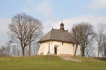 Kościół św. Benedykta w Podgórzu, Wzgórze Lasoty w Krakowie,  - obrazy, fototapety, plakaty