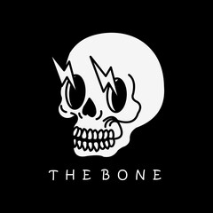 The Skull, A Bold and Eye-Catching Logo Design