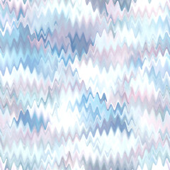 Wavy summer dip dye boho background. Wet ombre color blend for beach swimwear, trendy fashion print. Dripping paint digital fluid watercolor melt effect. High resolution seamless pattern material. © Nautical