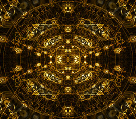 Abstract golden texture background image.