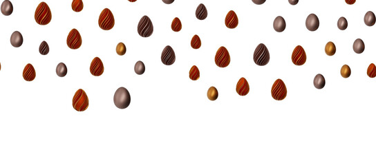 Set of different 3D realistic, shiny, golden,