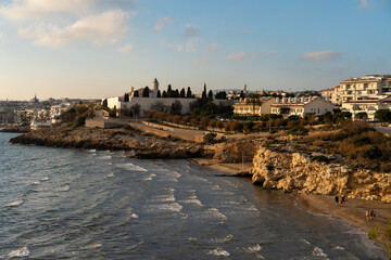Fototapeta na wymiar Spanish cozy city by the sea