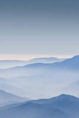 Fototapeta premium mountains and clouds