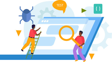 QA Engineer Flat Concept