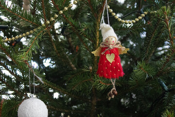 Christmas angel pendant