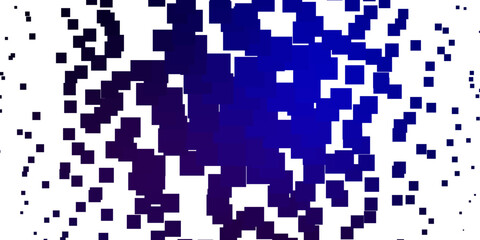 Light Pink, Blue vector texture in rectangular style.