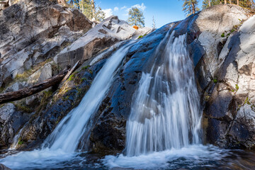 Obraz premium waterfall in the mountains