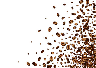 Black Arabic Abstract Vector White Background.