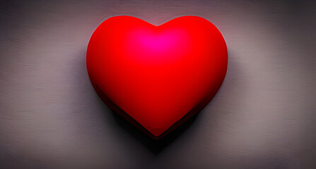red heart