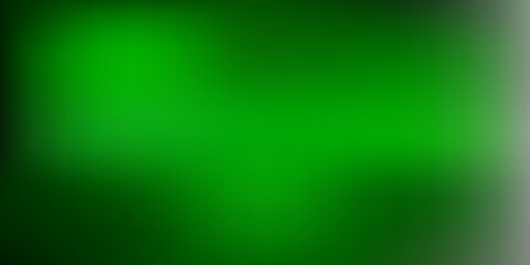 Dark green vector blurred backdrop.
