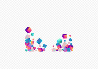 Rainbow Element Vector Transparent Background.