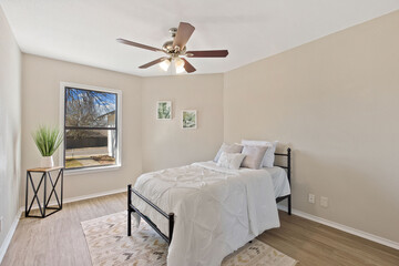 interior of a bedroom