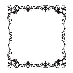 frames in vintage style with elements of ornament, art, pattern, background, texture, Vector illustration eps 10, Art.