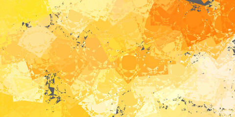 Light Orange vector texture with random triangles.