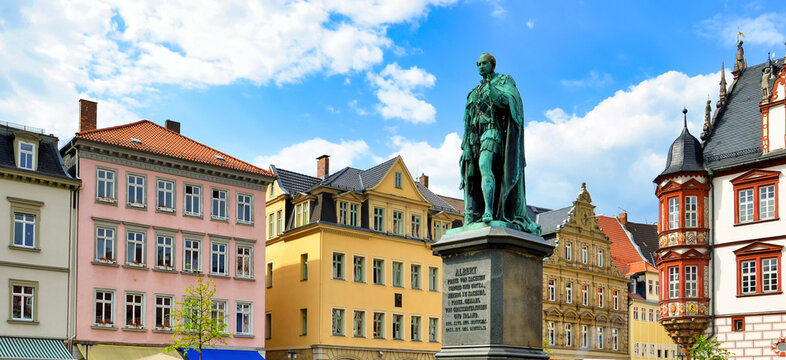 Prinz-Albert-Denkmal am Coburger Marktplatz, Deutschland