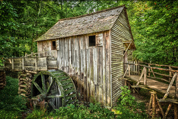 Cable Grist Mill in Cades Cove