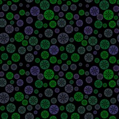 Winter seamless Noel snowflakes for wrapping paper and clothes print and kids and Christmas gifts