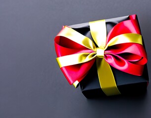 gift box with red bow