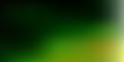 Dark green, red vector blur template.
