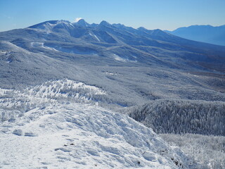 北横岳から八ヶ岳南部