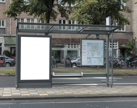 Bus stop outdoor