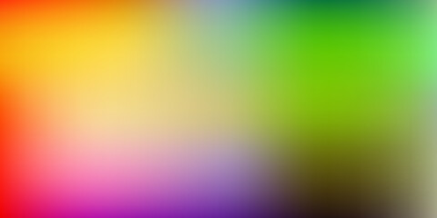 Light multicolor vector blur backdrop.