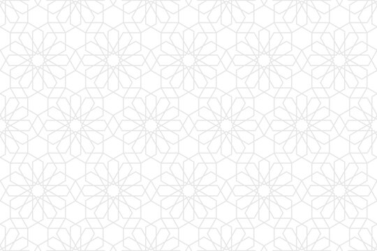 arabic pattern background with arabian style and turkish ornament use for ramadan wallpaper and islamic background © Fuadi Alhusaini