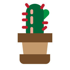 Cactus Flat Icon