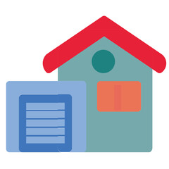 Garage Flat Icon