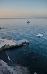 Sunrise in the bay of Funchal - Madeira Island