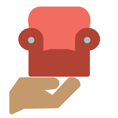 Chair Flat Icon