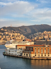 Obraz premium il porto di genova