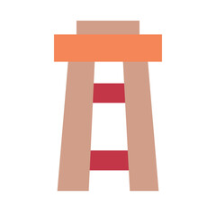 Stool Flat Icon