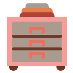Drawer Flat Icon