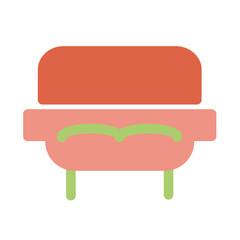 Sofa Flat Icon