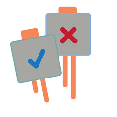 Demonstration Flat Icon