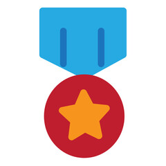 Medal Flat Icon