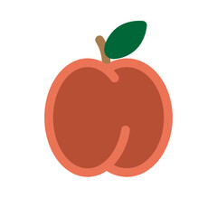 Plum Flat Icon