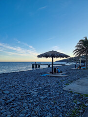 spiaggia di sera