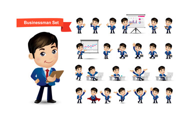 Business people group avatars characters